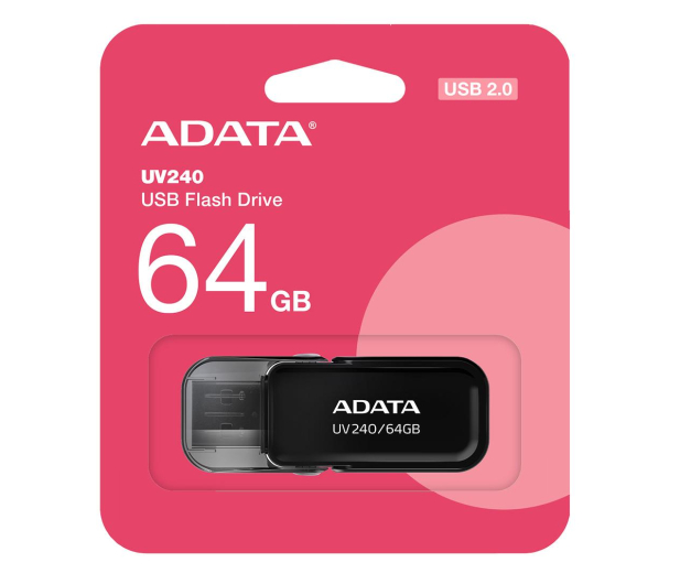 Adata USB 2.0 64GB AUV240-64G-RBK - 1202694 - zdjęcie